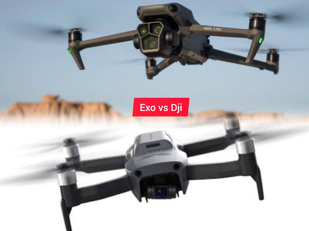 Exo vs Dji Drones - comparison 